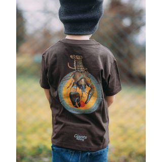 Giants fishing Tričko pánské modré Rybář s kaprem