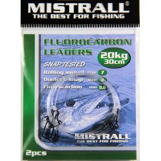 Mistrall Fluorocarbonový návazec 2ks