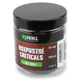 Nikl Rozpustné Criticals boilie Kill Krill 250ml