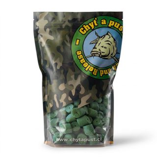 Chyť a pusť Pelety Orlická mušle 20mm s dírou 900g