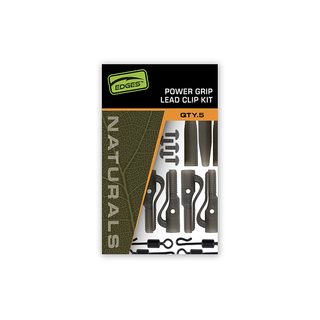 Fox Závěsky Edges Naturals Power Grip Lead Clip Kit 5ks