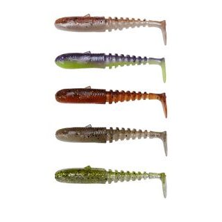 Savage Gear Gumová nástraha Gobster Shad Clear Water Mix 5ks