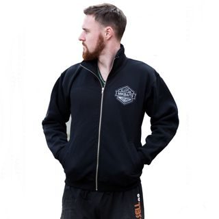 Mikbaits Mikina fans team se zipem černá