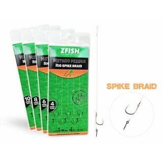 Zfish Návazec Method Feeder Rig Spike Braid 5ks
