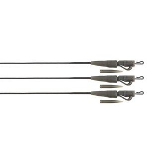 Fox Montáž Edges Naturals Leadcore Lead Clip Leaders 50lb 3ks