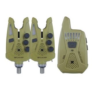 Flacarp Sada hlásičů X8 s příposlechem 2+1 Khaki