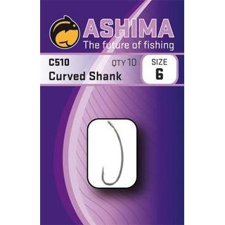 Ashima Háčky C510 Curved Shank 10ks