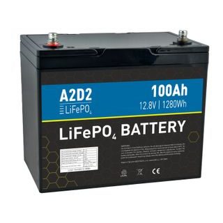 A2D2 Baterie LiFePO4 12,8V 100Ah M8