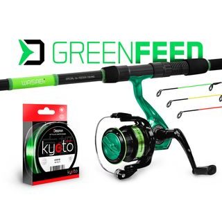 Delphin Feederový set GreenFeed 300cm 100g + 3T + 0,261mm