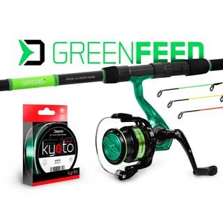 Delphin Feederový set GreenFeed 330cm 100g + 3T + 0,261mm