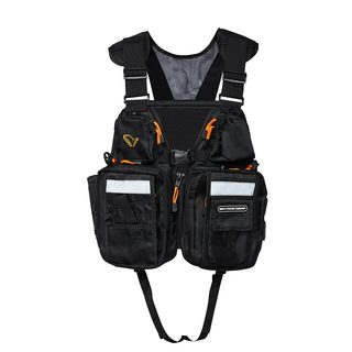 Savage Gear Vesta Hitch Hiker Rybárska Vesta Čierna