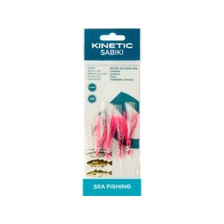 Kinetic Návazec Sabiki Micro Octopus Pink UV