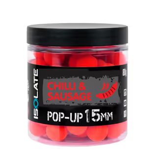 Shimano Boilies Isolate Pop-Up Chilli Sausage fluo Red