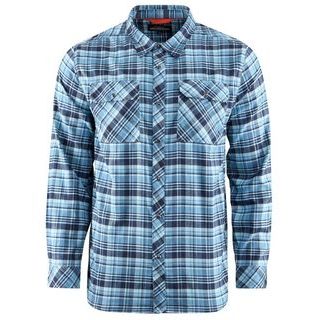Grundéns Košile Dungeness Seawool Flannel Shirt Captain's Blue