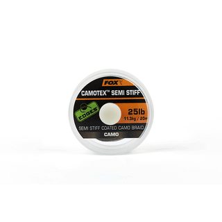 Fox Ztužená šňůrka Edges Camotex Semi Stiff Camo 20m