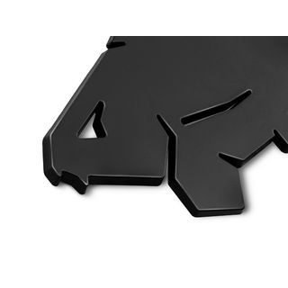 Delphin 3D nálepka Carp chrom