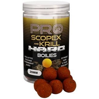 Starbaits Boilie Hard Probiotic Scopex Krill 24mm 200g