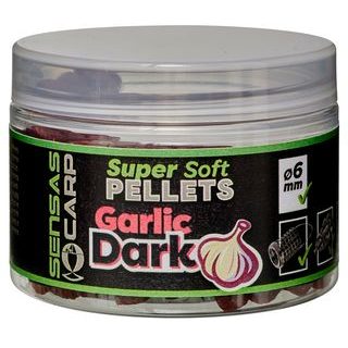 Sensas Pelety Super Soft Garlic Dark 60g