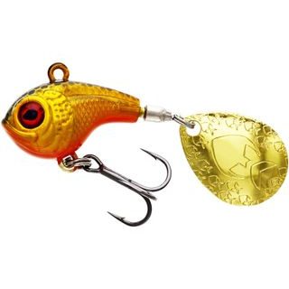 Westin Třpytka DropBite Spin Tail Jig Gold Rush