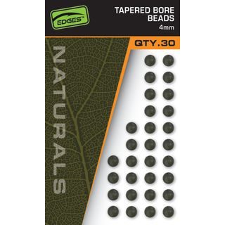 Fox Nárazové Kuličky Edges Naturals Tapered Bore Beads 30ks