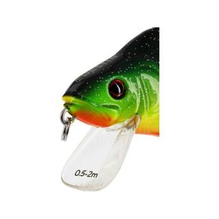 Westin Wobler Percy The Perch Crankbait Real Chartreuse Perch