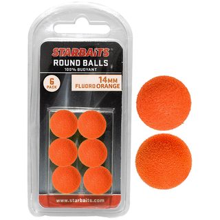 Starbaits Penová nástraha Round Balls 14mm 6ks