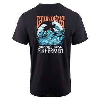 Grundéns Triko Support Fishermen SS T-Shirt Black