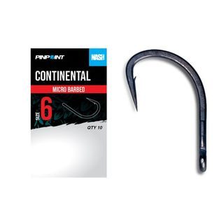 Nash Háčky Continental Micro Barbed 10ks