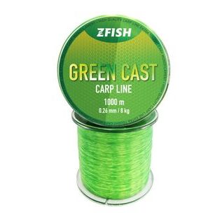 Zfish Vlasec Green Cast Carp Line 1000m