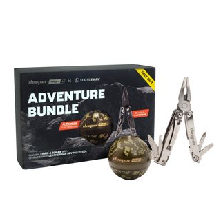 Deeper Adventure Bundle Nahazovací Sonar Deeper CHIRP+ 4 + Multifunkční kleště Leatherman Rev