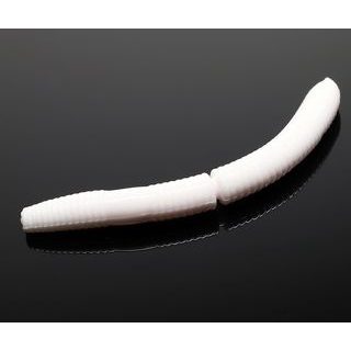 Libra Lures Fatty D’Worm White