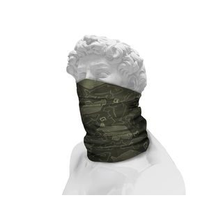 Delphin Multifunkční šátek Kapr