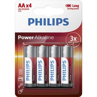 Philips Baterie Powerlife tužková LR6 AA 4ks