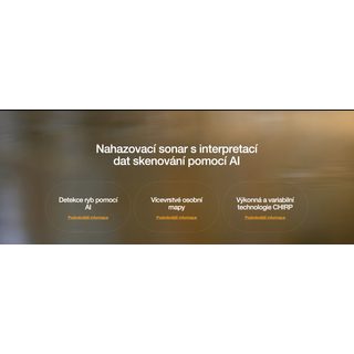 Deeper Nahazovací sonar Fishfinder CHIRP+ 2