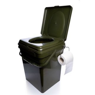 RidgeMonkey Kompaktní přenosná toaleta CoZee Toilet Seat Full Kit