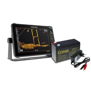 Lowrance Echolot HDS PRO 12 se sondou Active Imaging HD + baterie + nabíječka ZDARMA