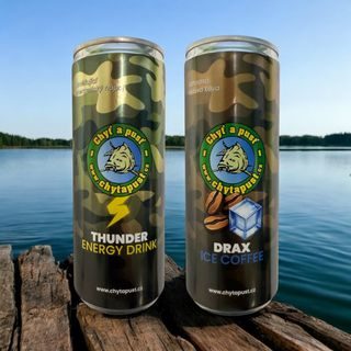 Chyť a pusť Energetický drink Thunder 250ml