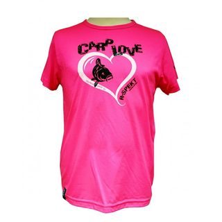 R-Spekt Dětské tričko Carp Love fluo pink