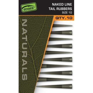 Fox Převleky Edges Naturals Naked Line Tail Rubbers Size 10 10ks