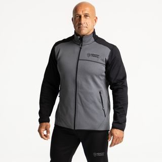 Adventer & fishing Hriaca mikina Prostretch Steel & Black