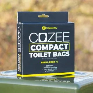 RidgeMonkey Náhradné vrecká do toalety CoZee Compact Toilet Bags Refill Pack 5ks