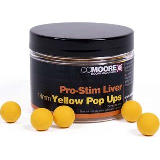 CC Moore Plovoucí boilie Pro-Stim Liver Pop Ups Yellow
