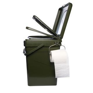 RidgeMonkey Kompaktní přenosná toaleta CoZee Toilet Seat Full Kit