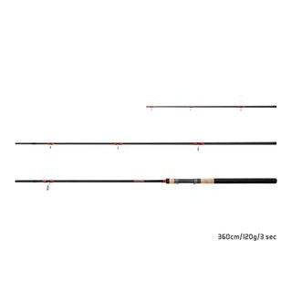 Delphin Prut Leeder Feeder 360cm 100g 3díl