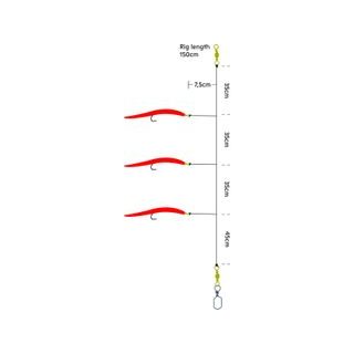 Kinetic Nástraha Gummi-Makk Pro vel.10/0 3ks