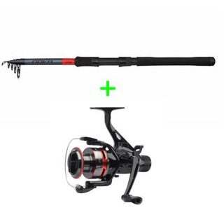 DAM Prut Nova Tele Spinning 8ft 2,4m 30-60g + Naviják Quick NOVA X 4000FS