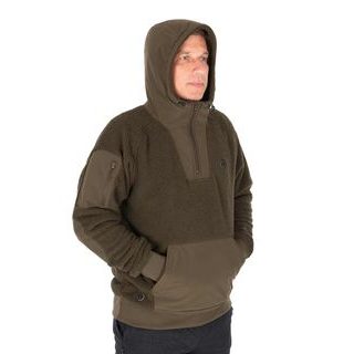 Fox Bunda Collection Sherpa Jacket Black & Orange