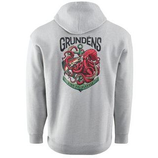 Grundéns Mikina Displacement DWR Hoodie Octo-Trout Athletic Heather