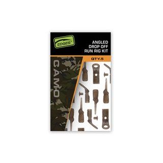 Fox Závěsky Edges Camo Angled Drop Off Run Rig Kit 5ks