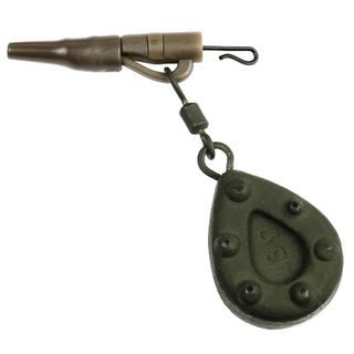 Giants Fishing Bočný záves kovový Heavy Duty Lead Clip Green 10 ks